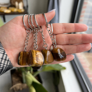 Tiger’s Eye Keyring