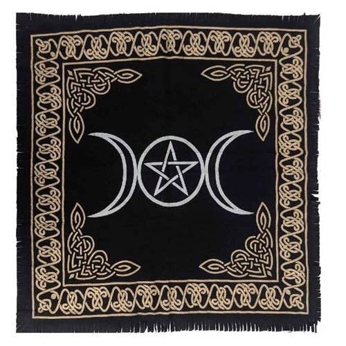 Triple Moon Altar Cloth