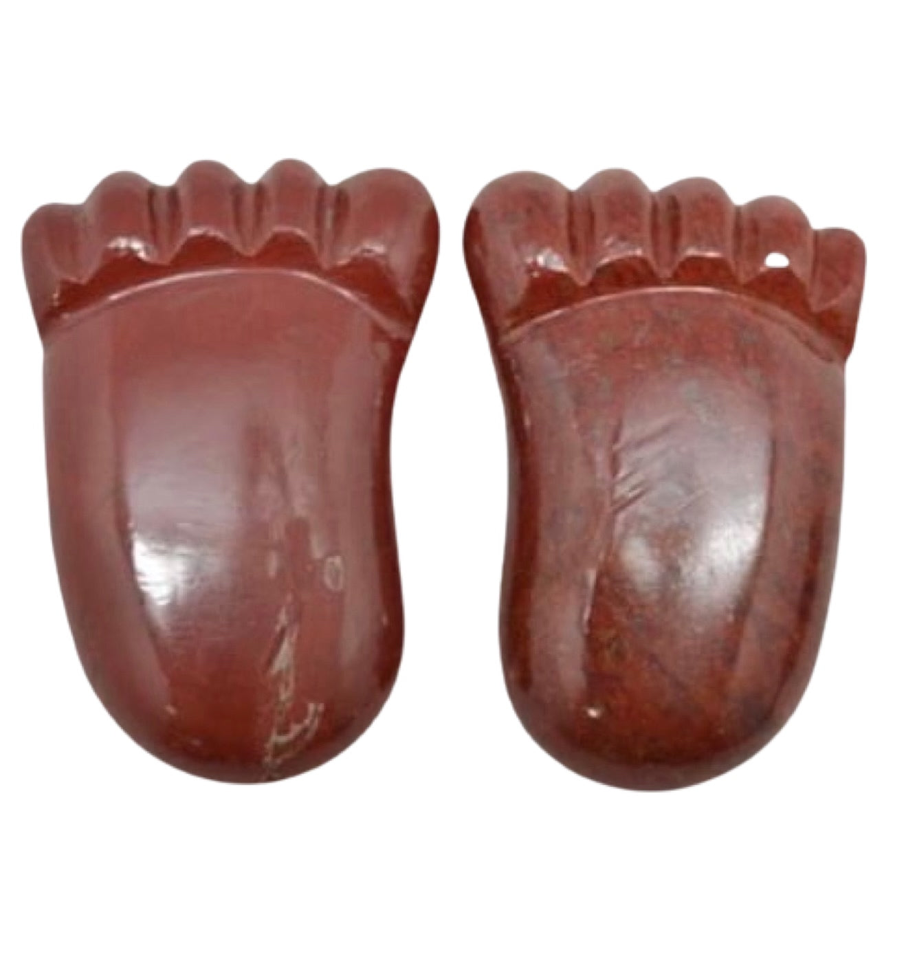 Red Jasper Feet