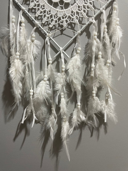 Diamond Macramé Dream Catcher