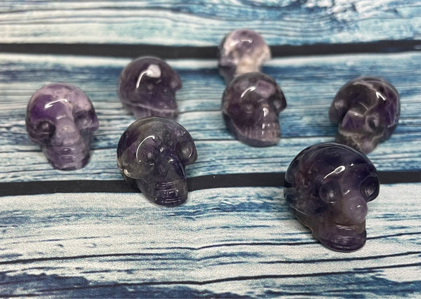 Mini Dream Amethyst Skull