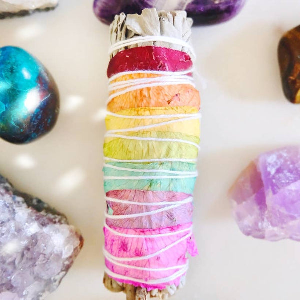 Chakra Smudge Stick