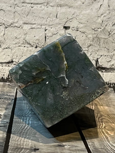 Moss Agate Balancing Cube