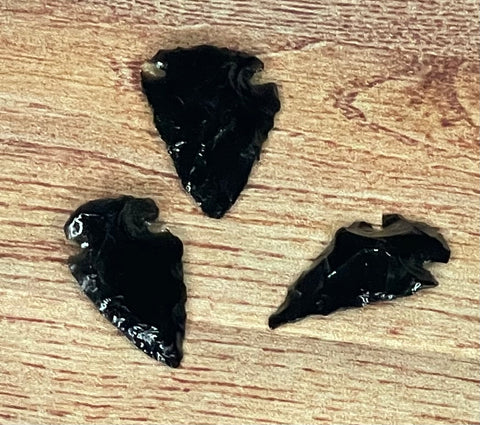 Black Obsidian Arrowhead