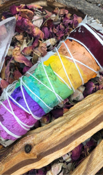 Chakra Smudge Stick